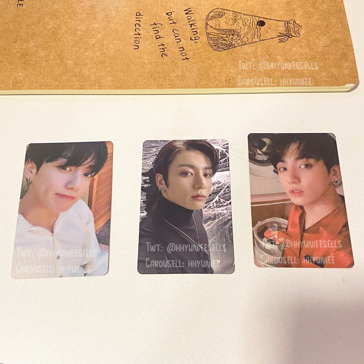 ↳˗ˏˋ WTS // #pasarBTS ˊˎ˗ ↴ —— WTS BTS JUNGKOOK PHOTOCARDS —— RM36 EACH EXC POSTAGE - MOTS 7 ✅ - MOTS PERSONA 2 ✅ - MOTS PERSONA 3 ✅ 🚚 postage: RM9 WM/ RM16 EM help rt @pasarBTS @BTStrading_MY @BTSMarketMY