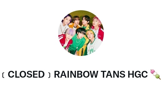 ┊RAINBOW TANS HGC IS RECRUITING NEW MEMBERS ┊༉˚

› RETWEET (required)
› DROP your @ (required)
› MBF : <a href="/RAINBOWTANSHGC/">ღ</a> (required)
› btspoppers only !
› must be always active ! 
› will send the rules after adding !