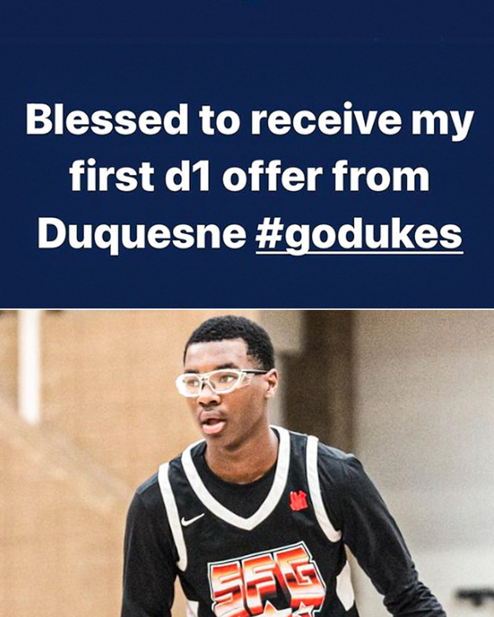 ESPNNBA's tweet photo. Bryce James got his first D-I offer 🙌 

(via _justbryce/Instagram) https://t.co/RviVn8MWlr