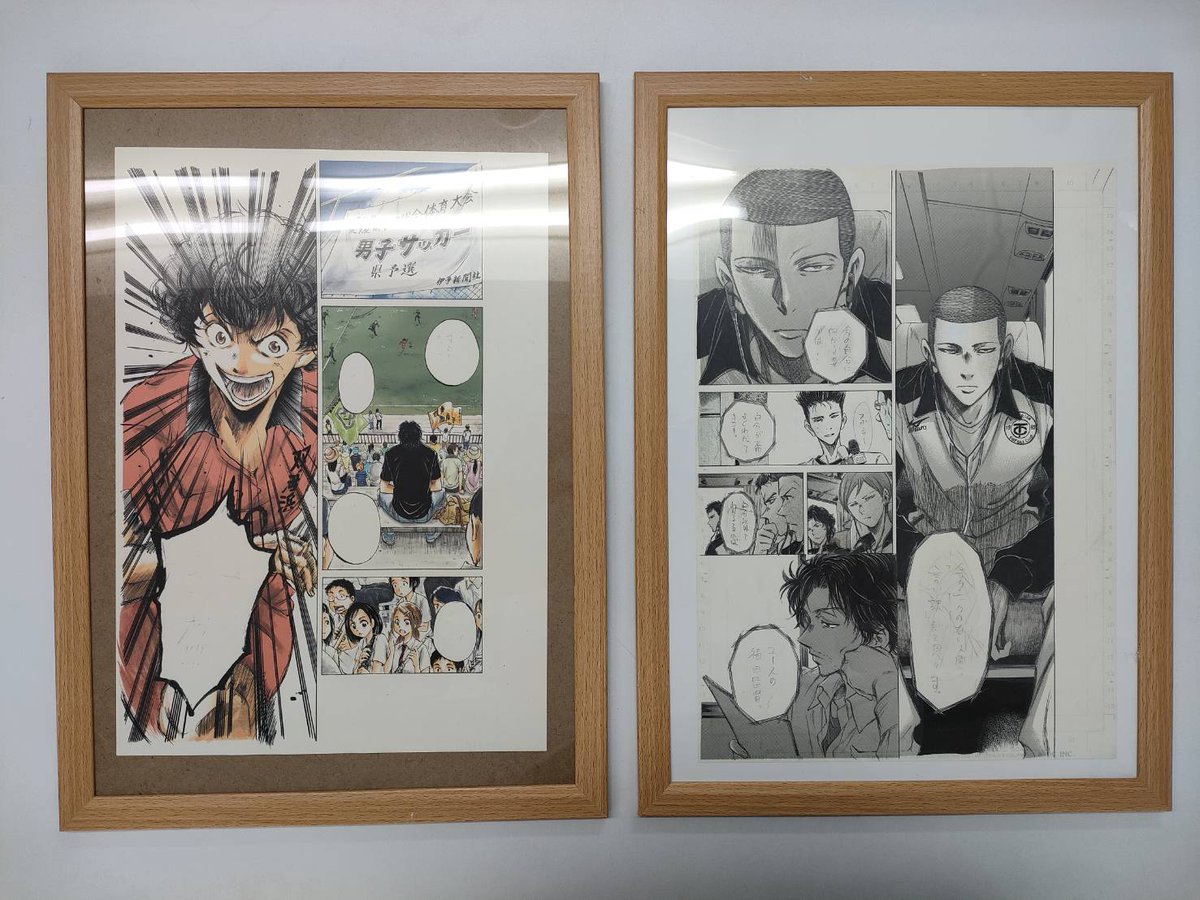 アオアシ 当選品 直筆イラスト サイン 懸賞 ポスター 漫画 アニメ