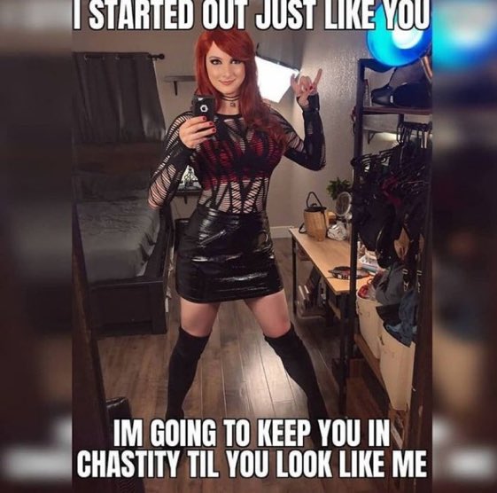 Mistressophia1's tweet photo. I know you would like to be my sissy slave, yes I mean you come be my chastity sissy slave let me lock your little cock up and keep the key, would you like to be my sissy chastity sluty slave? 
Then Dm or googlechat Mistress.sophiaac@gmail.com to join my academy
#chastitysissy https://t.co/Ddx8nZvEo6