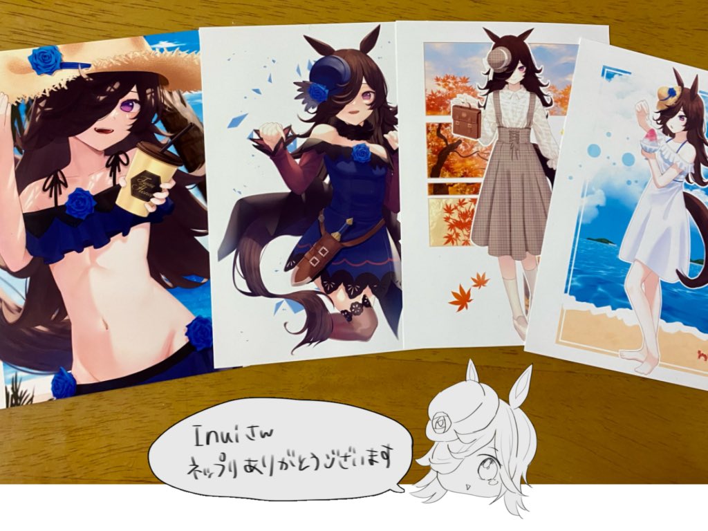可愛すぎです……!!!
家宝です…!!!!!! 