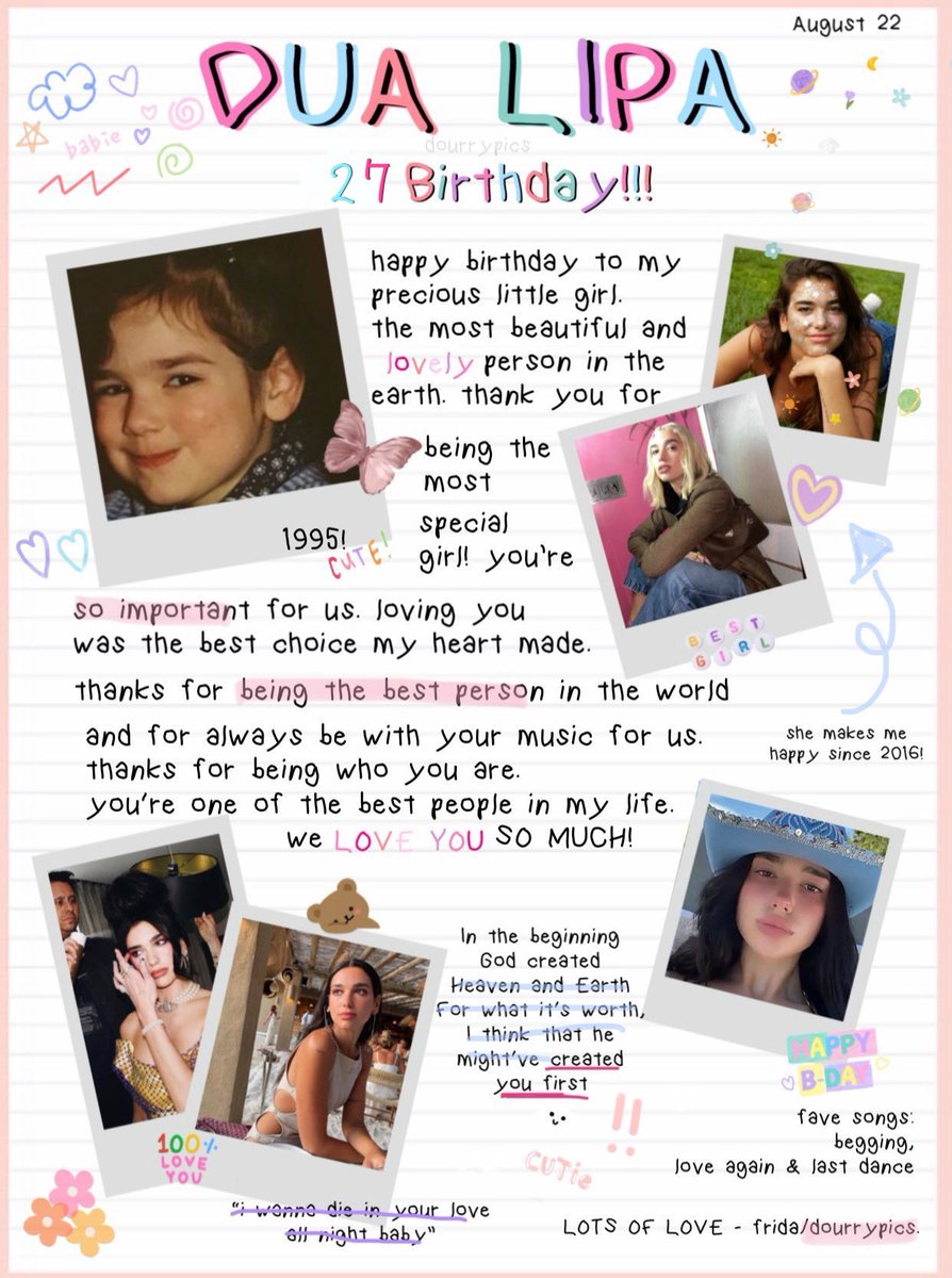 dourrypics's tweet photo. happy birthday to our baby! 💌🤍 #HappyBirthdayDuaLipa https://t.co/3qyfvqpyIa