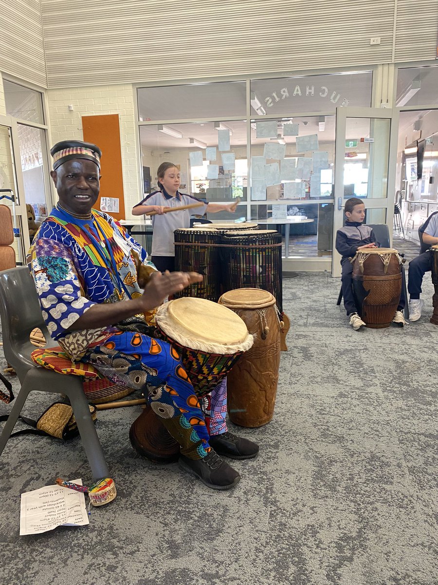AislingPForbes's tweet photo. LIFE Week has begun! Pre-primary having fun on their first excursion to the zoo, Year 3 participating in an African Drumming Incursion and Year 2 and 6 learn about the life of Sr Irene McCormack #HCCEllenbrook https://t.co/zvqbSlmkE2