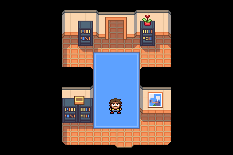 PhilllChabbb's tweet photo. A couple of screenshots from one of my 1st game 
Lone Ghost &amp; Cat (👻&amp;🐈) #pixelart #unity https://t.co/vL8kkiXUWC