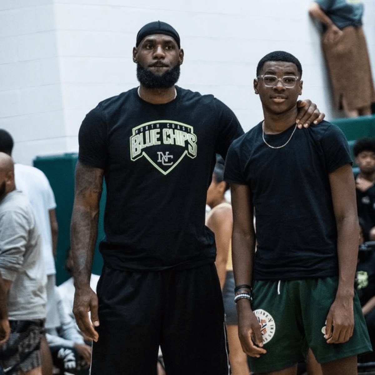 LegionHoops's tweet photo. Bryce James announced that he has received his first D1 offer from @DuqMBB.

👀🔥 https://t.co/fabGYiS1zy