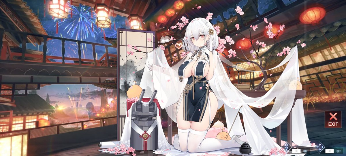 MAPC1618's tweet photo. Celebrating the #AzurLane4thAnniv  with my fav ship, wishing more years of entertainment and new Sirius skins plz. https://t.co/tbNdLqebcv