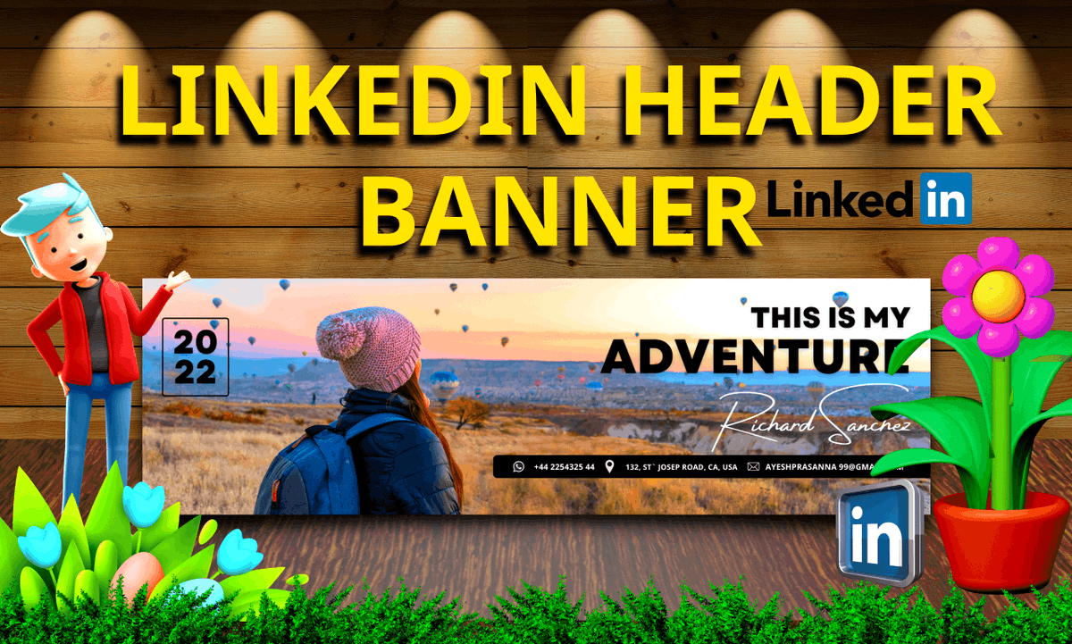 LinkedIn has become one of the largest platforms for professionals to build strong networks, hire new talents, or even get hired. Therefore, to position your brand, it's crucial to set it up professionally. Even visually.
fiverr.com/share/Y0rVZ4
#CV #LinkInBio #jobvacancies #ADS