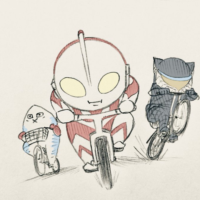 「2人の男性 自転車」のTwitter画像/イラスト(新着)｜2ページ目