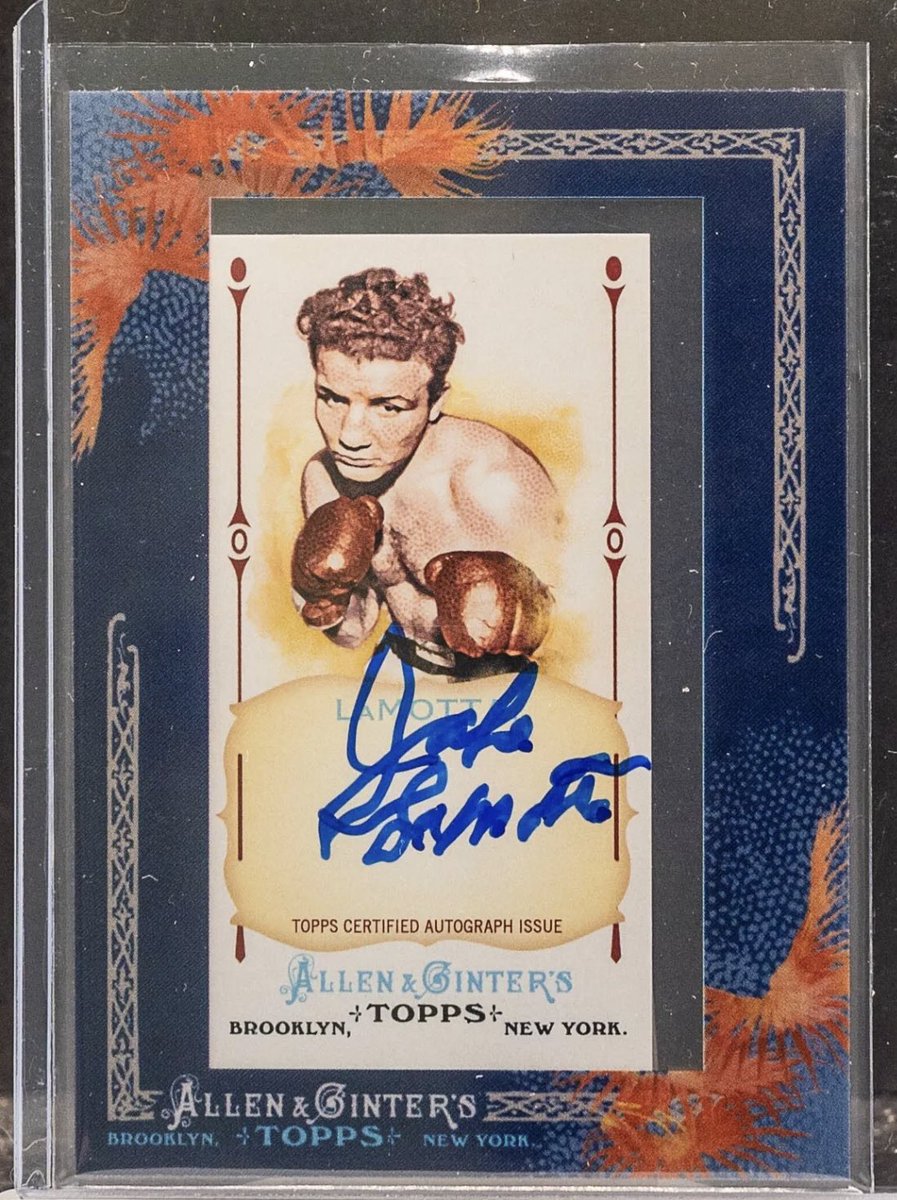 This one though… #RagingBull #BoxingCards