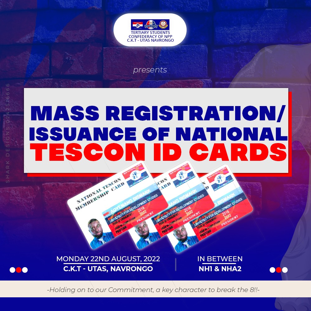 tescon_utas's tweet photo. Today is the commencement of the TECON WEEK CELEBRATION. Hurray!!🥳🥳🥳🥳🎉
Activities for the day are; LAUNCHING & ISSUANCE/REGISTRATION OF TESCON CARDS.
Let's all get involved for a massive week celebration.
#CommitmentWithoutInducement✊🇳🇱❤️ https://t.co/nffBG7hoQd