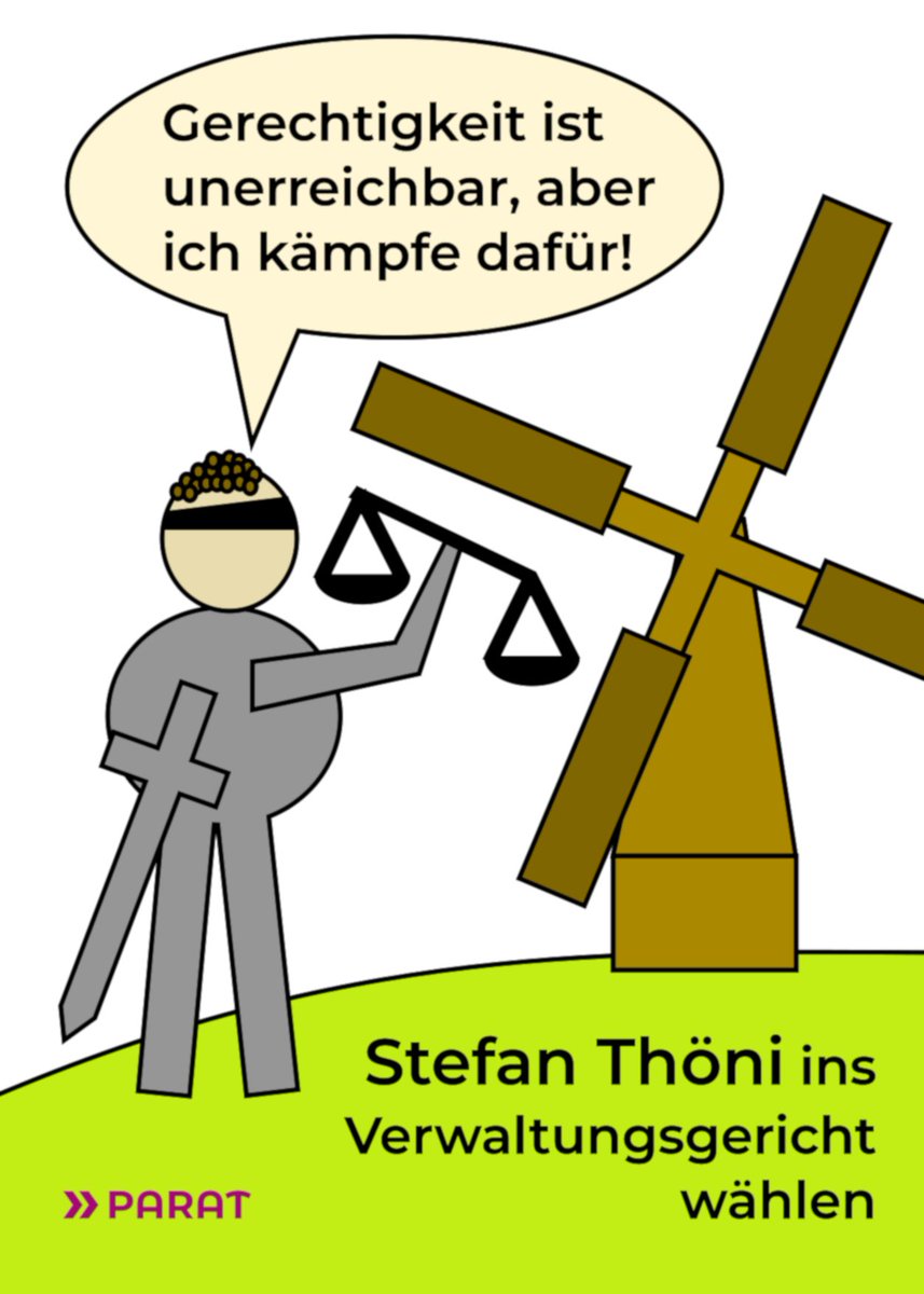 parat_zug's tweet photo. Am 25. September wählt #Zug eine(n) Verwaltungsrichter*in. Dank unserem Kandidaten @paratexception habt ihr die Wahl zwischen #Postenschacher und unabhängiger Justiz. #Abst22 #chVote #Wahl #25September https://t.co/eujc4XQQFK