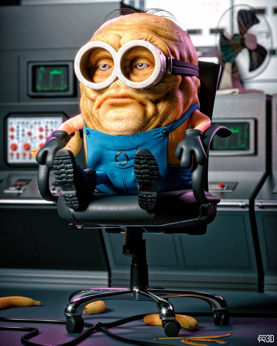 DONNIE - MINIONS #Minions2 #creepy #zbrush #nft