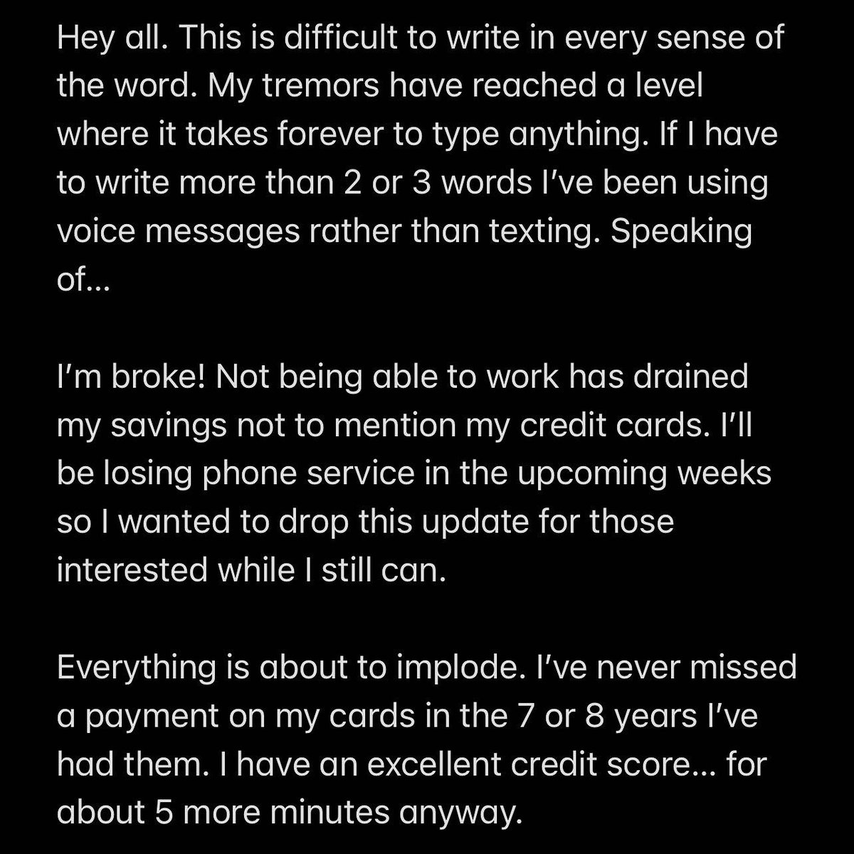 echothirteen's tweet photo. UPDATE FOR THOSE INTERESTED https://t.co/AfqZF9MseC