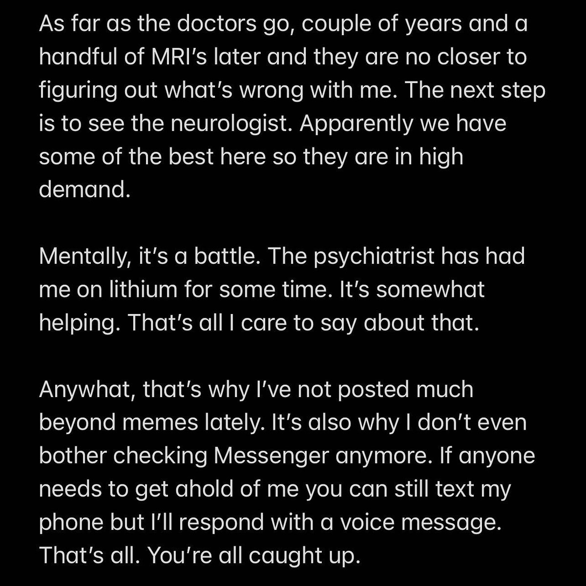 echothirteen's tweet photo. UPDATE FOR THOSE INTERESTED https://t.co/AfqZF9MseC