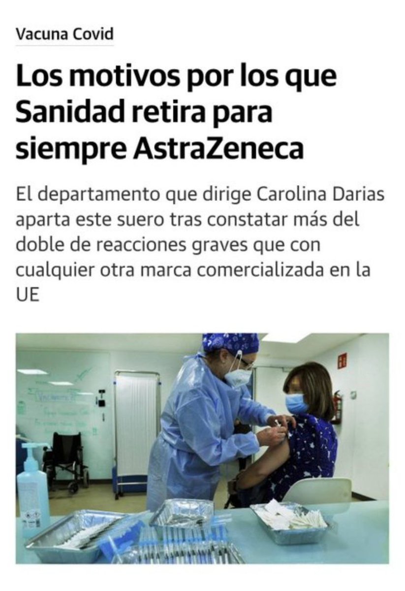 martamarco__'s tweet photo. El problema no es por qué la retiran. El problema es el porqué coercionaron a la gente para que se la pusieran... https://t.co/KyFwYqQteI