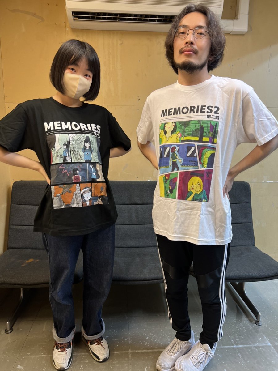 ネクライトーキー Tシャツ MEMORIES2 ネクライトーキー「MEMORIES」Tシャツ - ネクライトーキーが秋