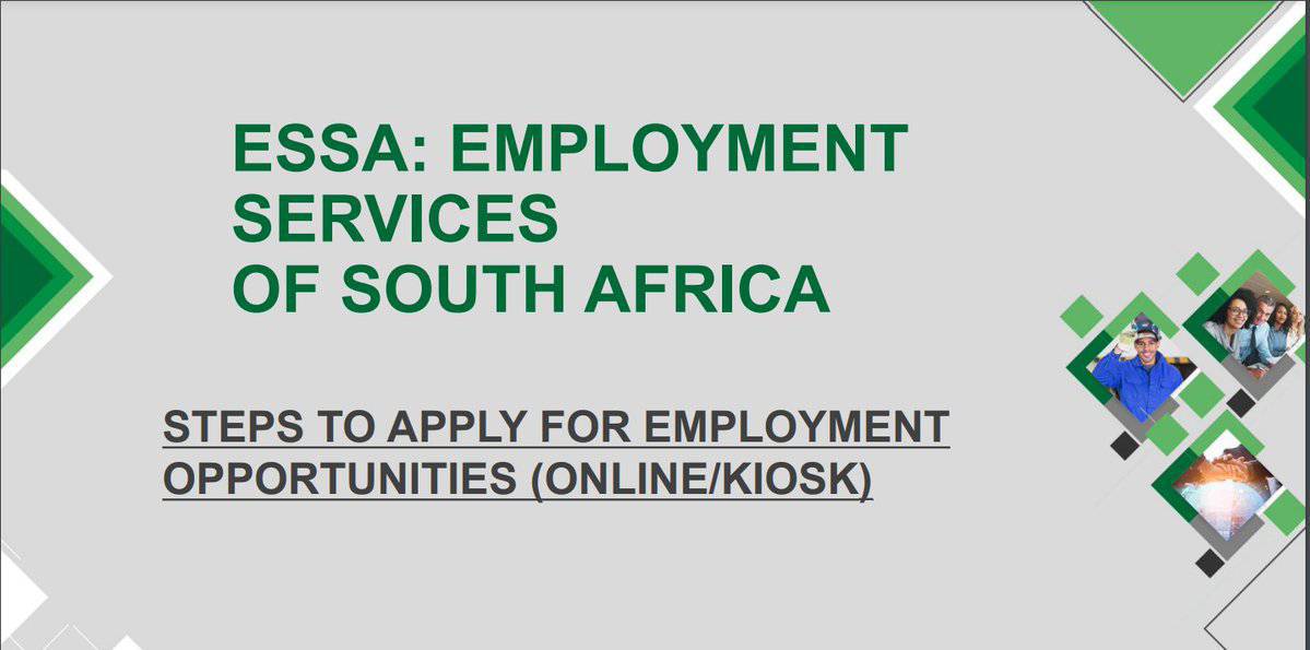 Good morning, read the  Step by step guide on how to apply for #employment opportunities on the (online) Employment Services of South Africa (#ESSA) labour.gov.za/DocumentCenter…