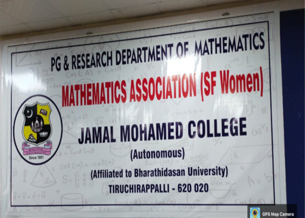 JamalCollege's tweet photo. Department of Mathematics (SF Women) - Inaugural Function and Special Lecture Program on 18-08-2022
#jmc #jmctrichy #maths #jmcmaths #mathsdept #mathsassociation #sfwomenmaths #jmcsfwomen
#jmcsfwomenmaths https://t.co/rBXz7fB9ld