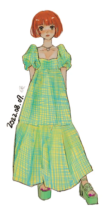 #ootd #illustration #doodle #イラスト 