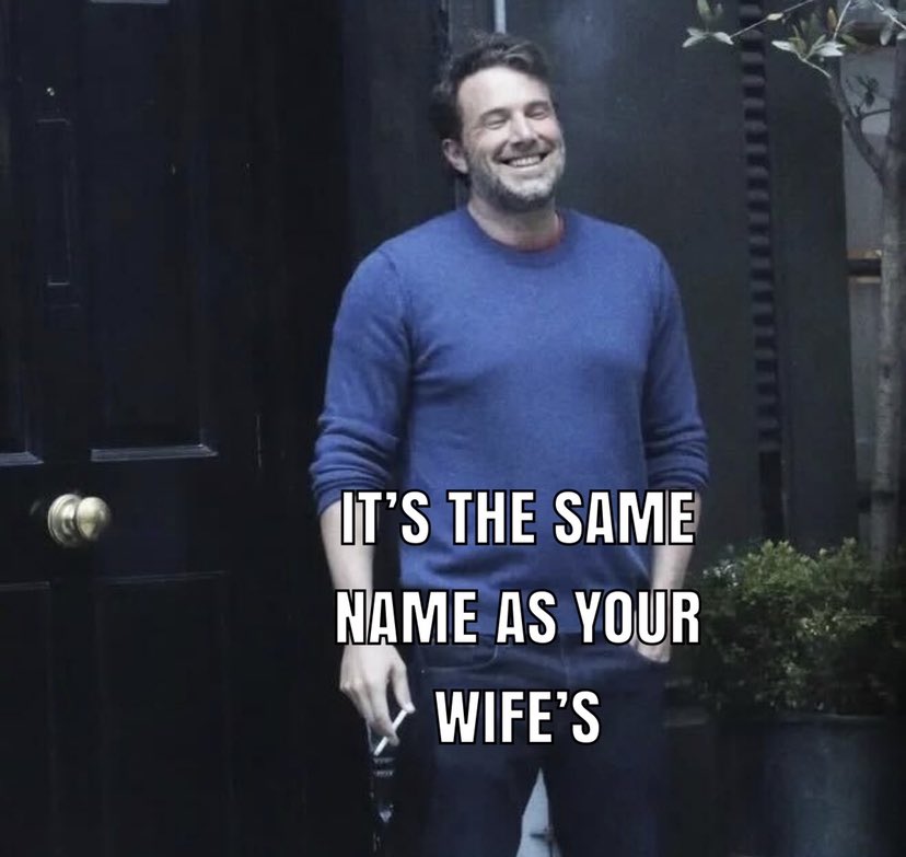 happy wedding weekend to #Bennifer