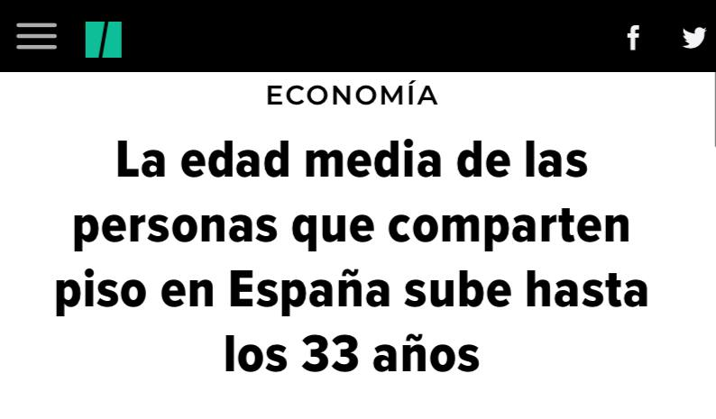 JulenBollain's tweet photo. La edad media de las personas que compartían piso en 2018 era de 29 años. En 2021, de 33 años.

Un incremento de cuatro años en tan solo tres años.

¿Quieren respuesta la baja natalidad? Pues ya saben, vivienda digna y salarios dignos. https://t.co/wZOxrqHgOj