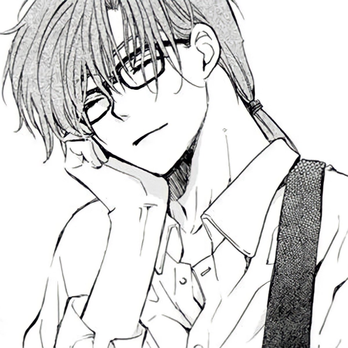 He's the only person who looks pretty with glasses