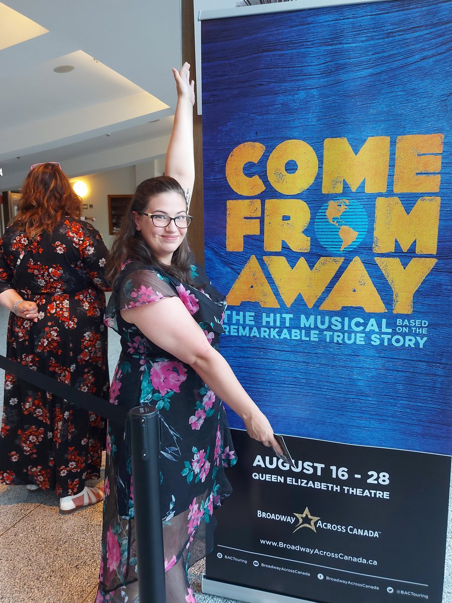 brittanytwrites's tweet photo. @BACTouring Saw #ComeFromAway tonight at the Queen Elizabeth and was absolutely stunned by the cast!!! SUCH a beautiful story and incredible cast and crew https://t.co/tStTFubkvn