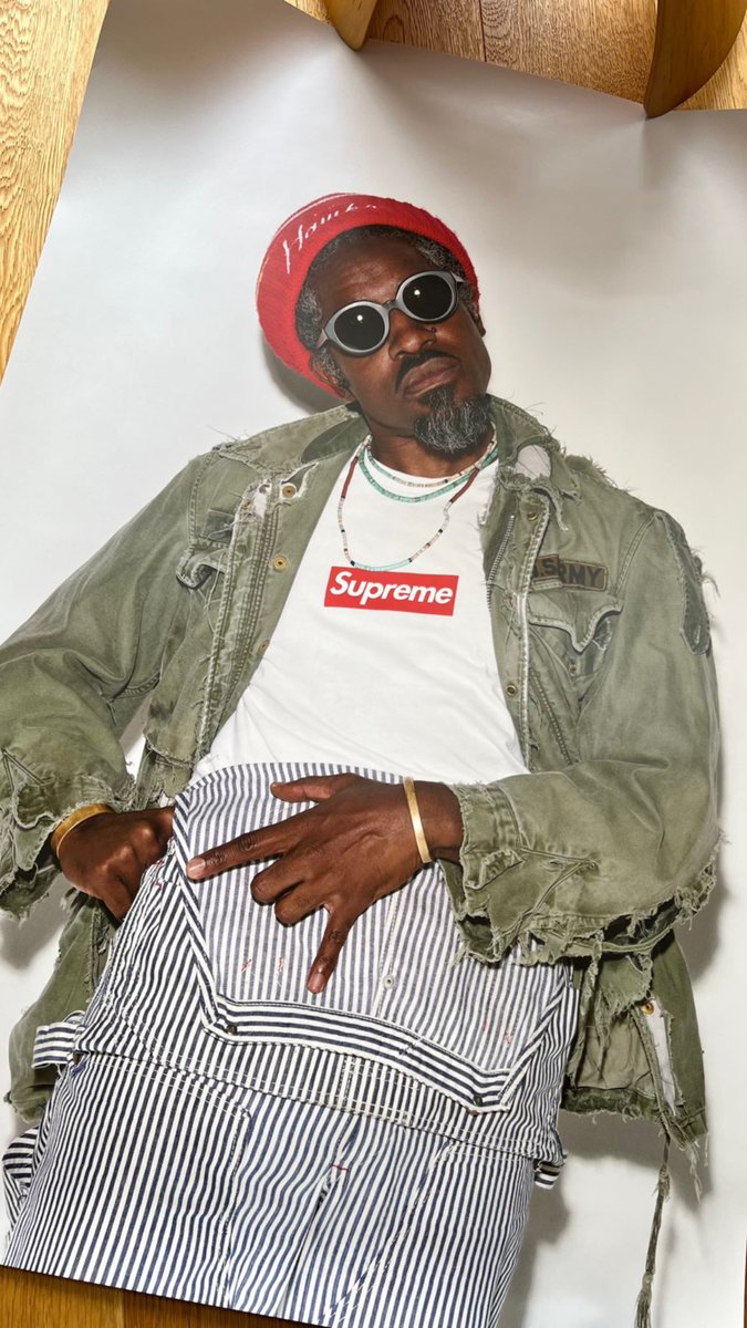 Supreme Andre 3000 アンドレ3000 ポスター-