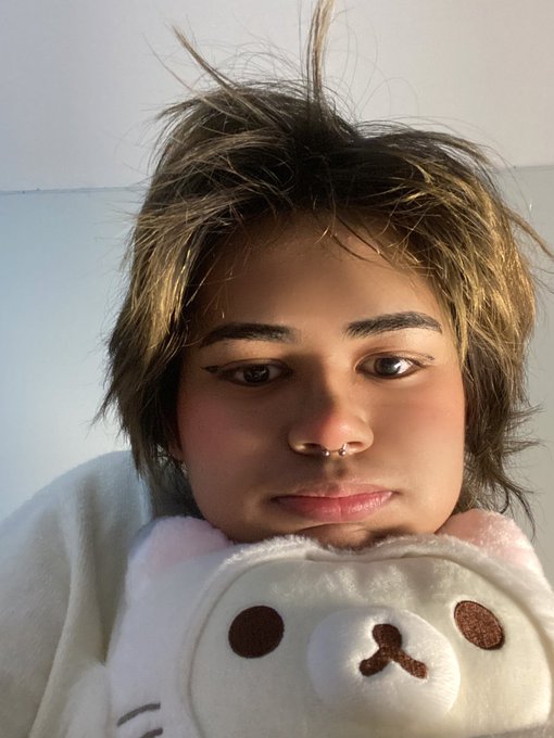 Good Morning everyone!!!  I have arisen from my long slumber with my youngest child Kikuo. We are here<a href="/tag/femboy"class="tags"><span>#femboy</span></a>