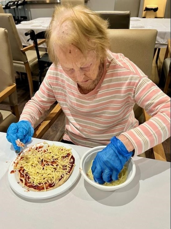 BlueCrossCare's tweet photo. Do you need some dinner inspiration? BlueCross Ivanhoe resident cooking group made these mouth-watering pizzas with their favourite toppings.
#cookinggroup #homemade #agedcare https://t.co/k800u3uBeH