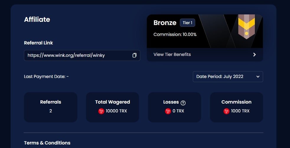 WINkorg777's tweet photo. Affiliate programme teaser (1/2)

#WINksters, this week we're previewing the WINk Affiliate programme. Qualified official affiliates will be rewarded with a portion of their referees' total wagers as commission.

More information on how to qualify will follow. https://t.co/j451mY40aw