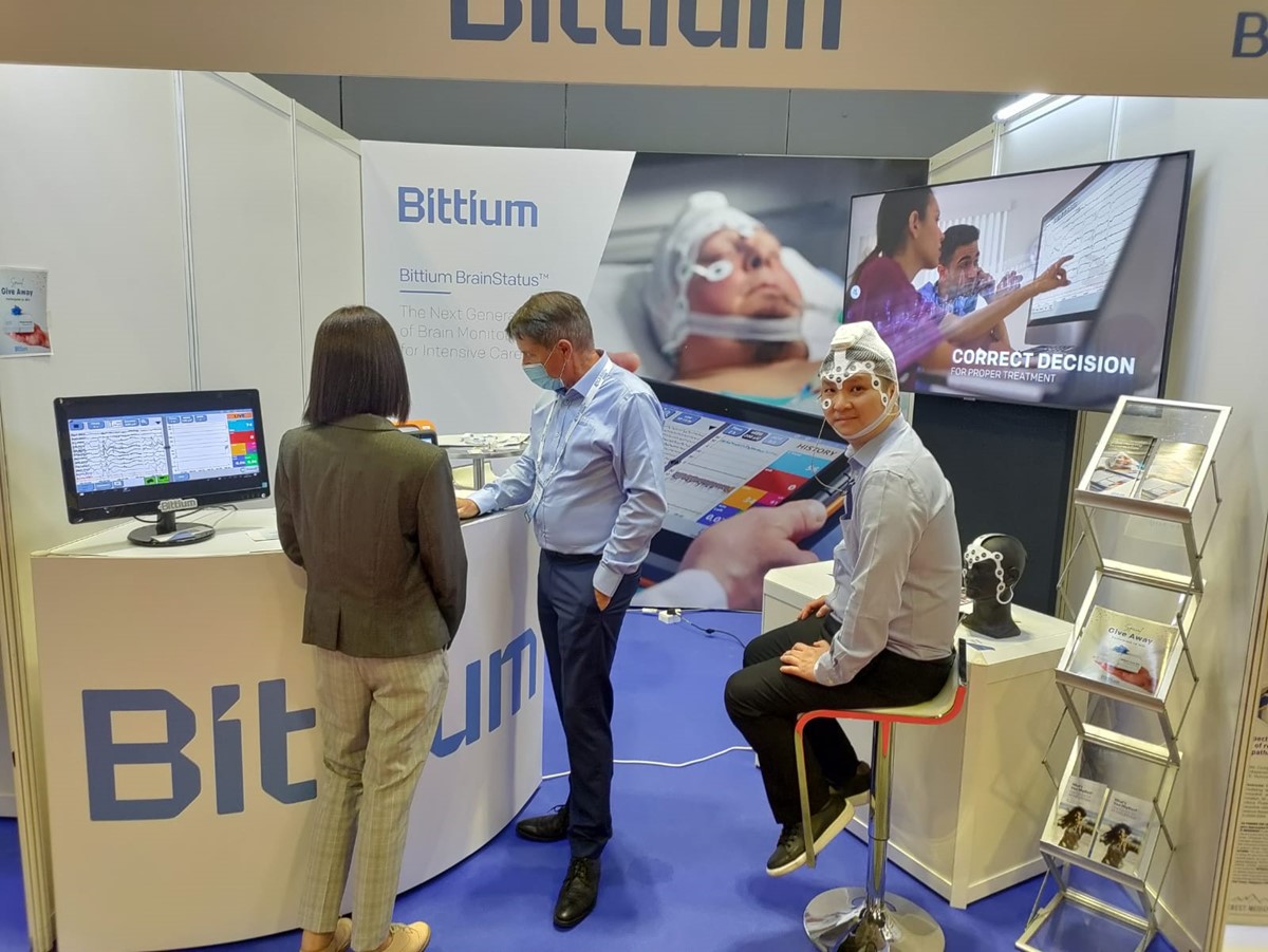 Bittium's tweet photo. Final day at #APICS2022 – welcome to our stand B14 to meet our industry experts!

@ApicsOfficial #Bittium #BrainStatus #EEG #Intensivecare #ICU https://t.co/KcXfvd1phc