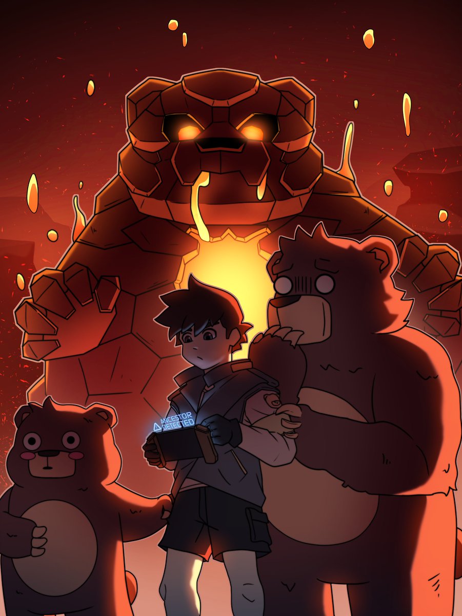 Amazing Ancestor Fan Art from @nuru_csp for Kuma Toys Ticket 🎟️