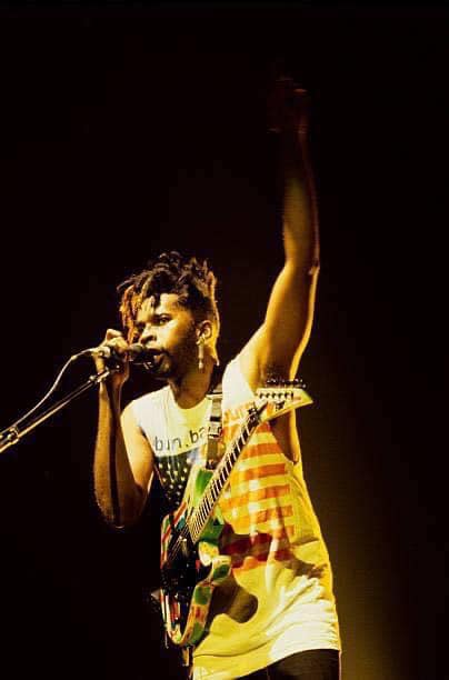 Happy Birthday to founder and primary songwriter of the rock band Living Colour, 
Vernon Reid (22 August 1958). 