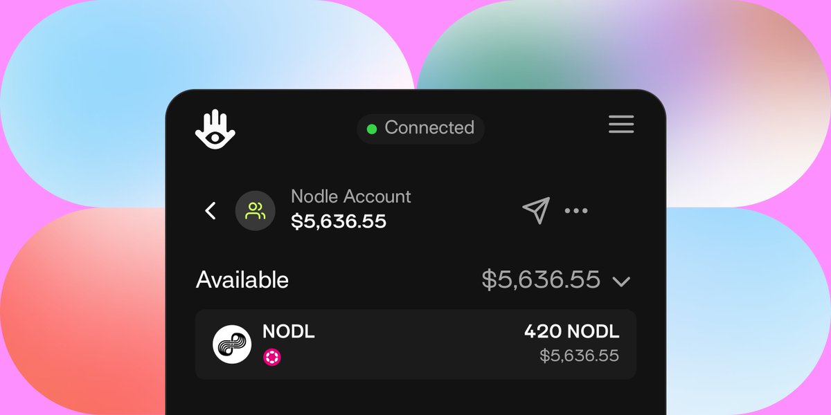 1/5

Want to import your <a href="/NodleNetwork/">Nodle. The digital trust network.</a> account into Talisman and view your $NODL balances?

All it takes is a few clicks. We'll show you how 👇