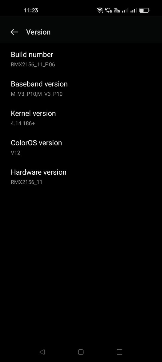 ali_asl6's tweet photo. @realmecareIN https://t.co/BIeqZRcLKv version
2. Saturday afternoon 3 minutes and also same day night time 5 minutes i faced this issue
3. same day 2 times randomly I faced this issue https://t.co/tKsh6OW3ND