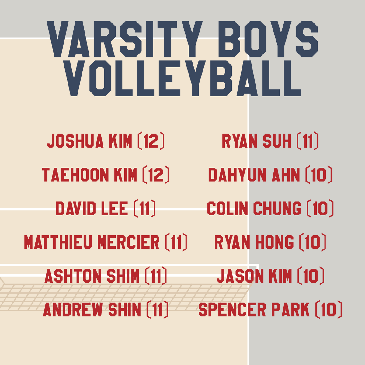 yisspn's tweet photo. Check out our 2022-23 volleyball teams! Go Guardians! https://t.co/XkS1GTekM3