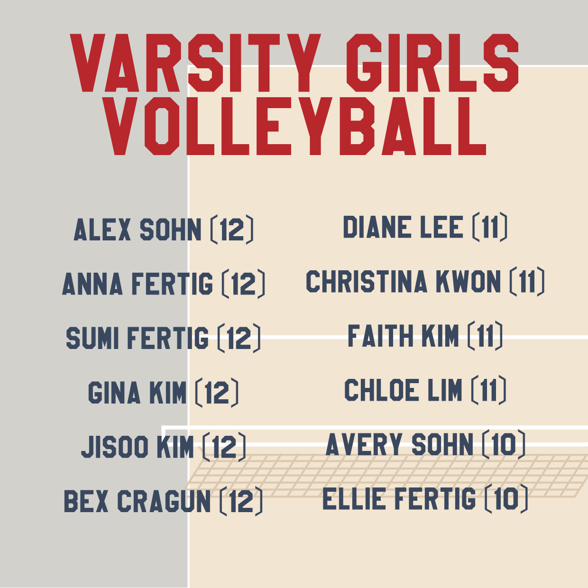 yisspn's tweet photo. Check out our 2022-23 volleyball teams! Go Guardians! https://t.co/XkS1GTekM3