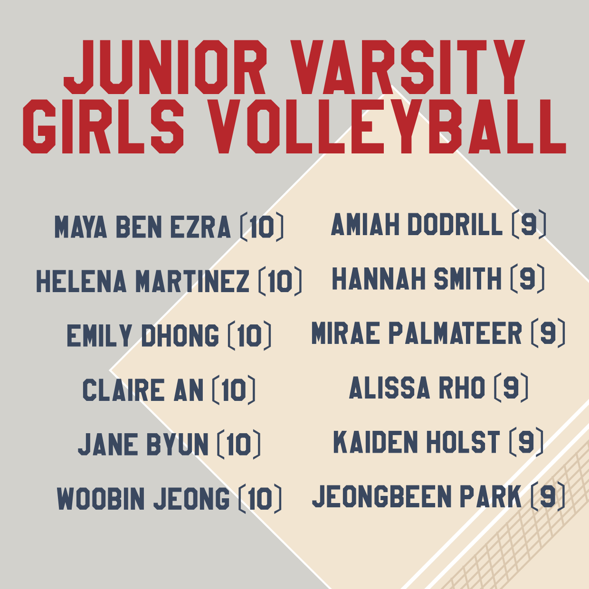 yisspn's tweet photo. Check out our 2022-23 volleyball teams! Go Guardians! https://t.co/XkS1GTekM3