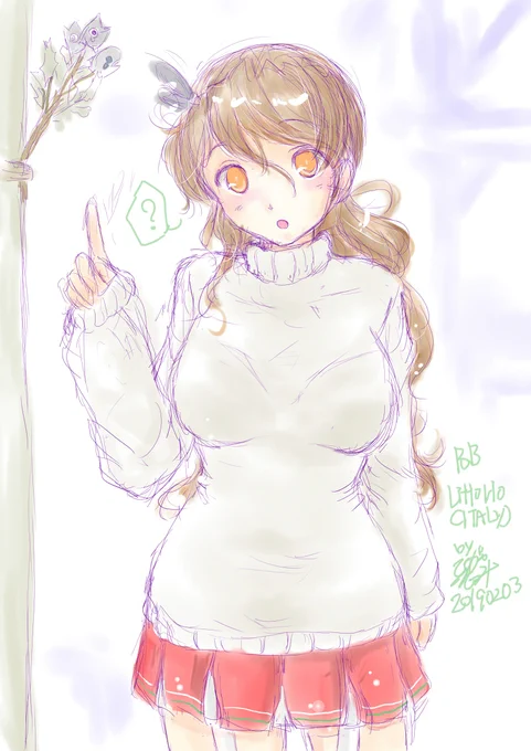 今日はリットリオの進水日!#艦これ #リットリオ進水日 