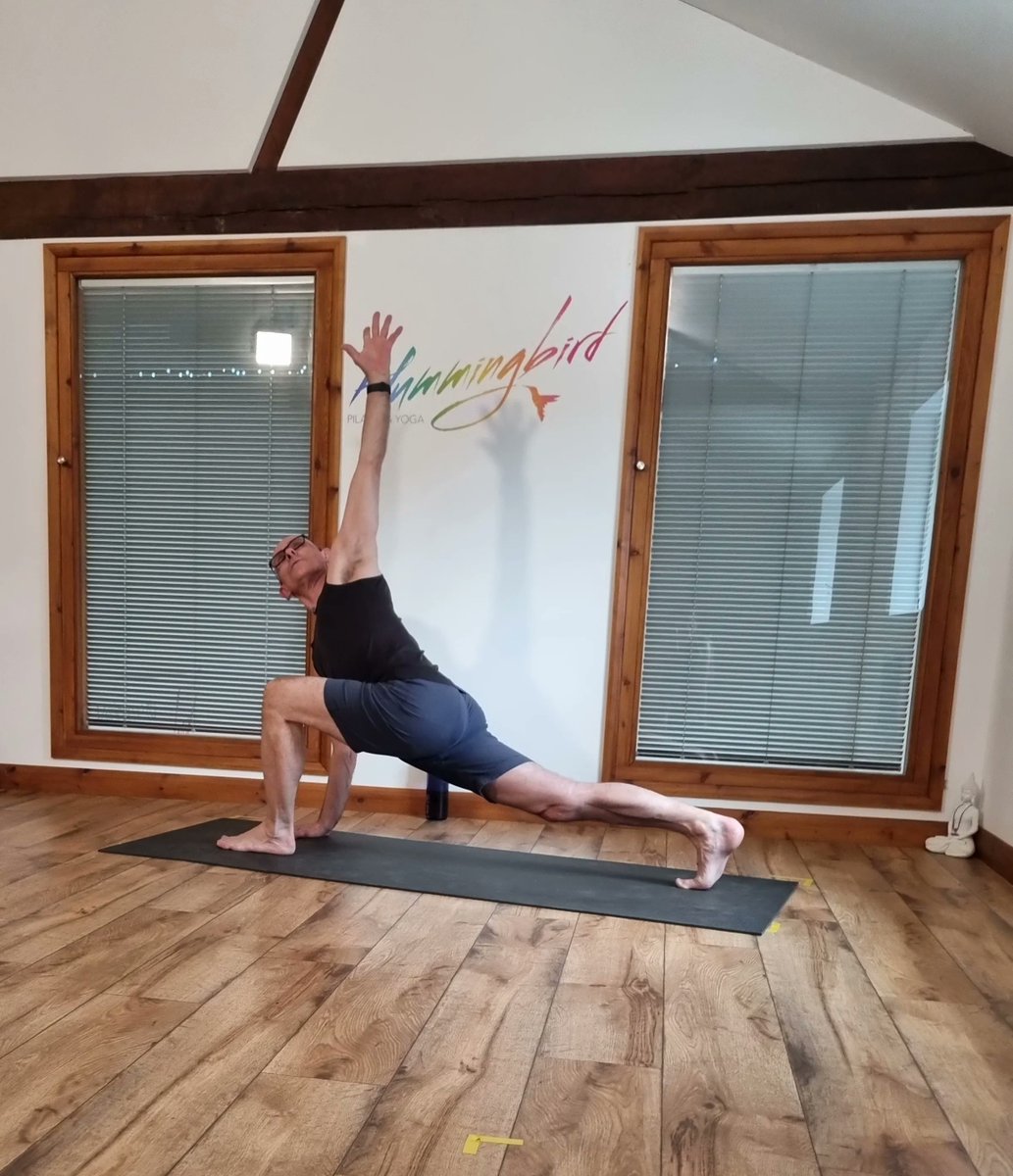 Steve will take care of all your yoga needs today - he's great at finding out what you need from your class and ensuring you get just that 9:30-10:30 Vinyasa Flow Yoga 11:00-12:00 Beginners Hatha Yoga 19:00-20:00 Hatha Yoga #hummingbirdpilatesyoga #hummingbird #pilates