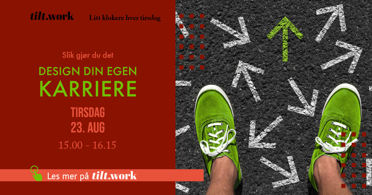 WorkTilt's tweet photo. Å planlegge en karriere er gammeldags, men du kan designe den. Les mer om vårt Litt klokere-møte om karrieredesign og meld deg på her:
https://t.co/QrHvAIjwHl

#tiltwork #karrieredesign #littklokere #karriere #arbeidsliv #rekruttering #yrkesliv #arbeid #yrkesveiledning #jobb https://t.co/IfAooTp0vU
