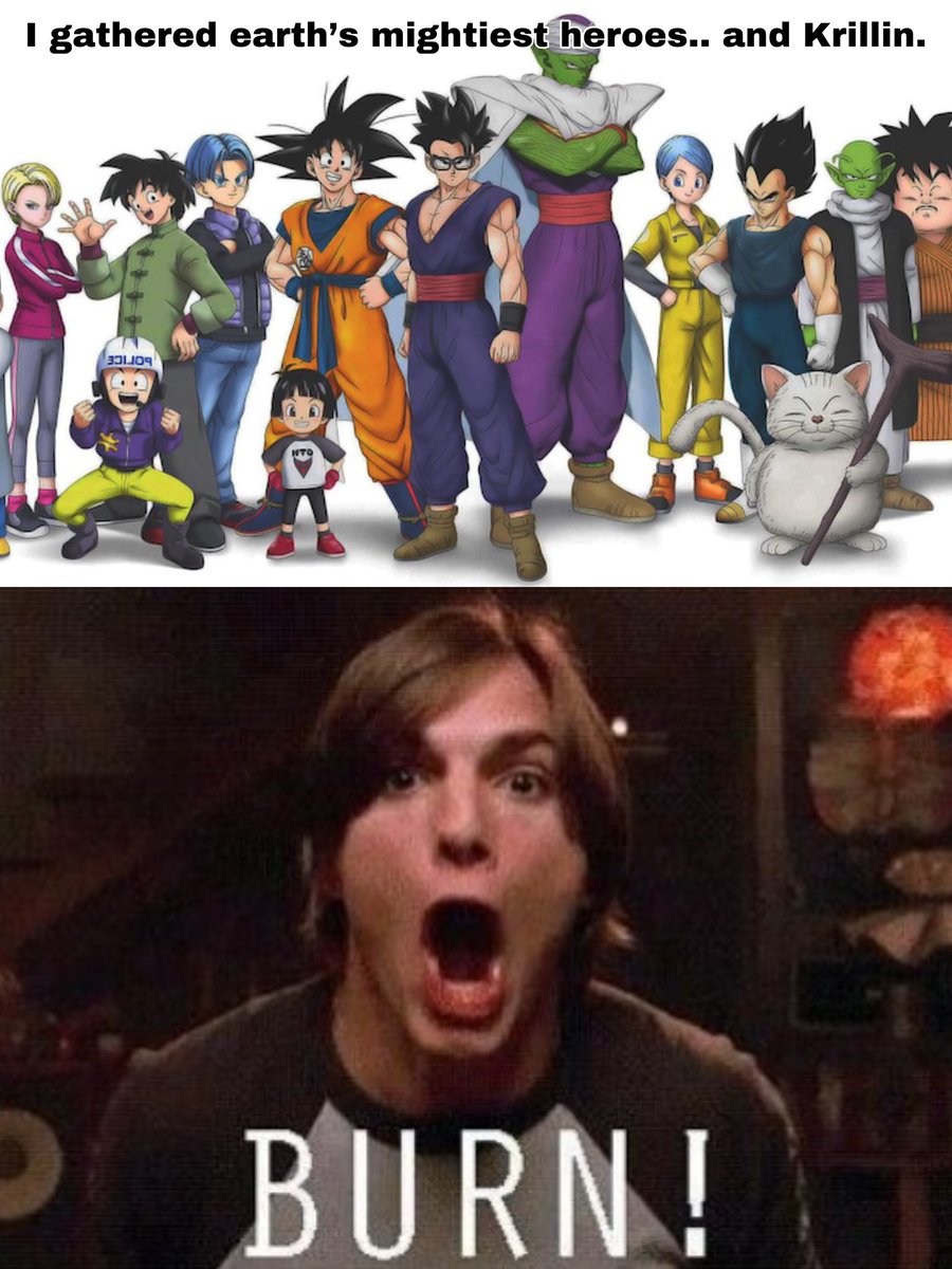 itwasascorcher's tweet photo. Wicked #burn 😂 

#DragonBallSuper #DragonBallSuperHero https://t.co/elouGCWP7s