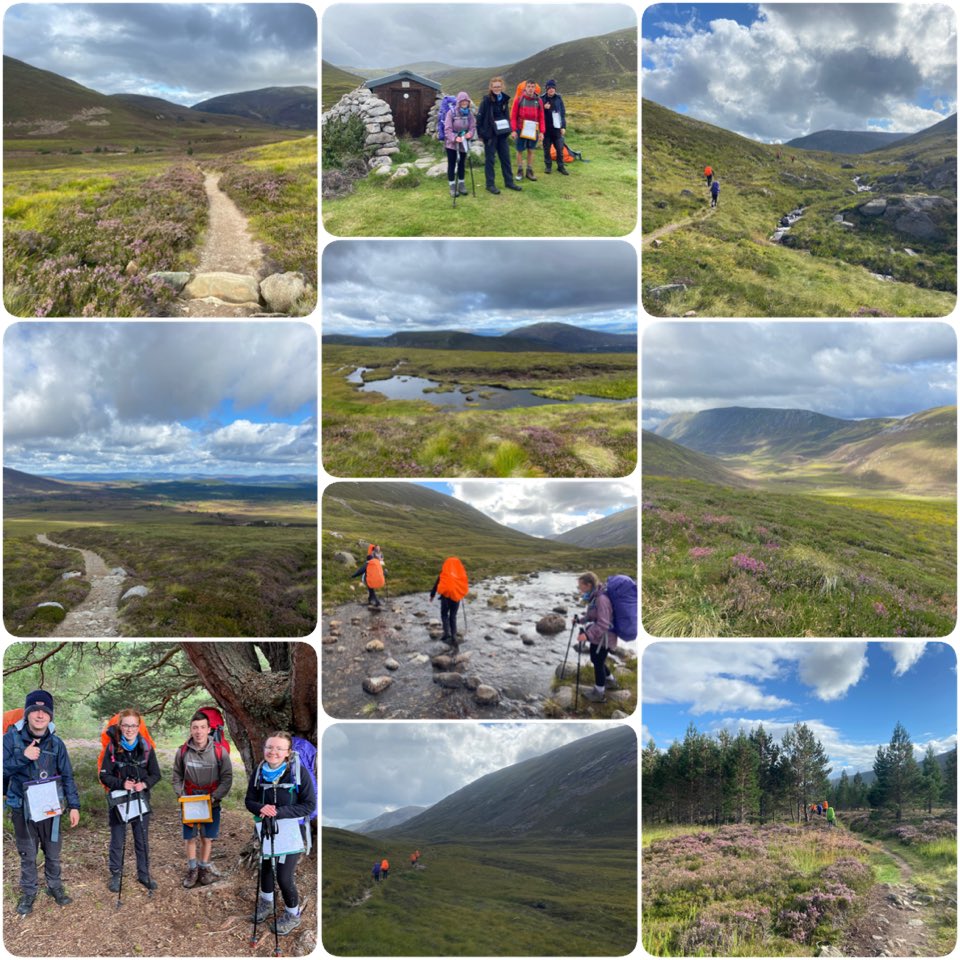 DofEatKGS's tweet photo. Day 3/4 was a really really tough day as more than 12 hours walking was planned to go through Lairig an Laoig (green lake at Aviemore to Derry Lodge)🗺🧭🥾🌲What a day on so many levels! We seriously couldn’t be prouder of them: that was not an easy day at all 🤩💪 @KeithGrammar https://t.co/aKMbKN2X3Y