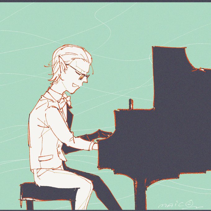 「グランドピアノ ソロ」のTwitter画像/イラスト(新着)