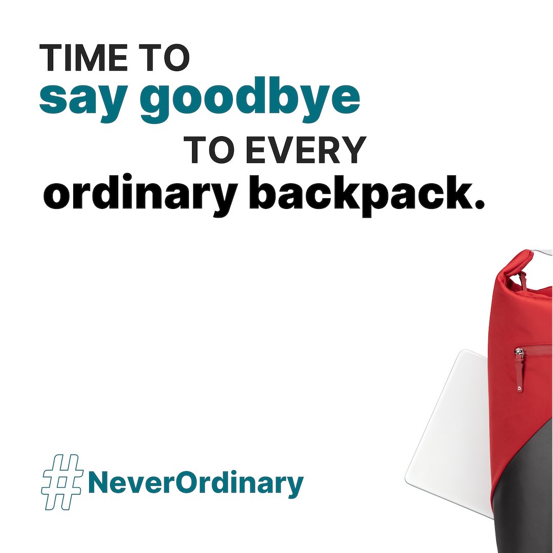 Get ready to welcome a new breed of backpacks that will change the way you look at them. Watch this space. #neverordinary

#travel #brandlaunch #productlaunch #travelbags #ecobags
