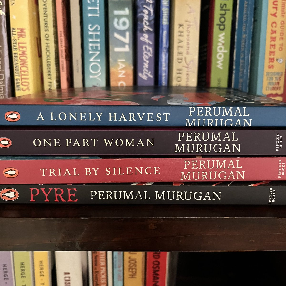 santm20's tweet photo. @so_radhikal Thanks for recommending Perumal Murugan. Lovely stories. https://t.co/1YgMGYVMTc