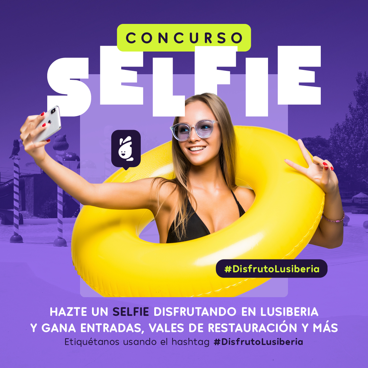🔥 Concursazo en Instagram🔥
Entra en Instagram, síguenos (@lusiberiabadajoz) y participa en nuestro CONCURSAZO. 😱

Condiciones del concurso en Instagram:
Hazte un selfie en Lusiberia y gana entradas, vales de restauración y más para #Lusiberia 🎟
Concurso hasta el 29 de agosto.