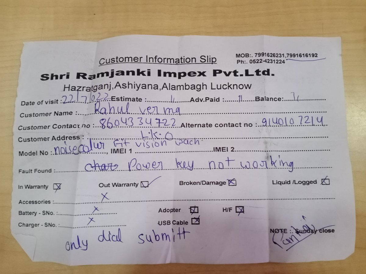 RahulLNVerma's tweet photo. @gonoise 

Kindly update my current status please help me.. https://t.co/iCkmYhrZvD
